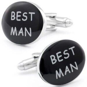 *3 FOR $9* NEW Neckties.com Best Man Wedding Metal Cuff Links Gift Box Shirt NWT